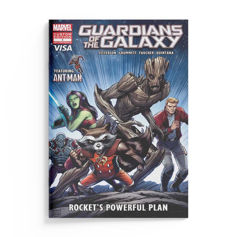 guardians of the galaxy comic book cover